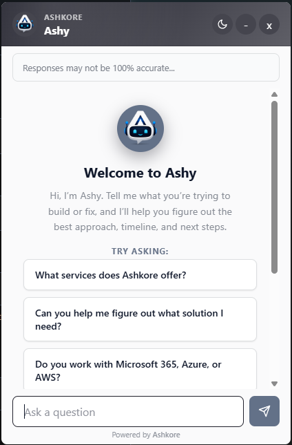 ashy screenshot